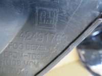 Opel mokka x решётка бампера на противотуманная фара левая 42491763 Доставка, фото thumb