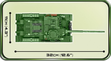 COBI 2541 Советская пушка СУ 100 646 шт.