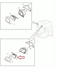 фото thumb №4, Протитуманна фара na дах лівий scania s r p g 2017-