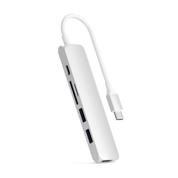 Адаптер SATECHI Slim Type-C v2 — USB HDMI USB-C 4k