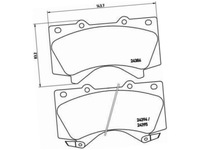 фото thumb №2, Гальмівні колодки перед lexus lx 5.7 07-