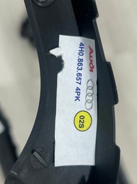 фото thumb №9, Шторка задня audi s8 a8 d4 alcantara 4h0863412e 25m +захист напрямна