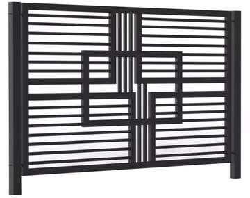 Brama Wjazdowa Przesuwna FREESTYLE BR.15.1.2 Ocynk RAL Antracyt 120x300 cm