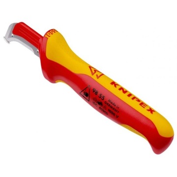 KNIPEX NÓŻ DO ŚCIĄGANIA IZOLACJI 98 55 SB