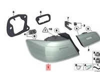 фото thumb №10, Bmw 3 e92 lci задняя правая лампа задняя usa 63217251960 7251960