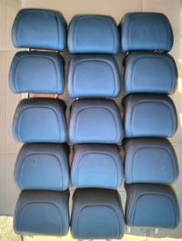 фото thumb №8, Подголовник правый левый задняя czarna кожа citroen c5 iii x7