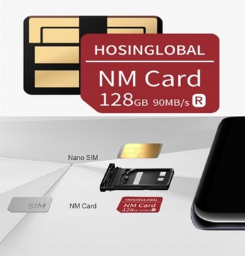 Карта памяти NM Card для смартфонов Huawei 90Мбит/с