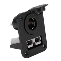 фото thumb №10, Роз'єм прикурювача автомобільний 12-24 v, чорний,