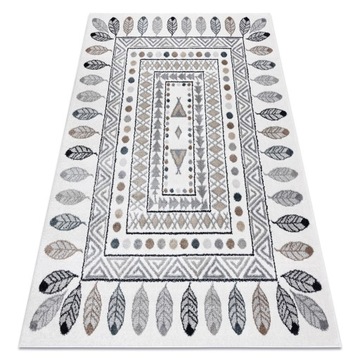 DYWAN DZIECIĘCY FUN 280x370cm INDIAŃSKI krem #O184
