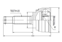 фото thumb №2, Nty npz-ms-001 набір шарнір, wał привідний