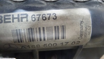 фото thumb №9, Mercedes w168 радіаторів вентилятор a1685001702