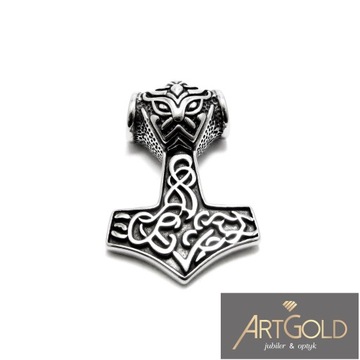 Thor Hammer Pendant Stal 316L