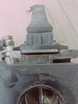 фото thumb №5, 3435201569#030129654b# 0132008600#przepustnica труба воздуха golf iii 1.3b