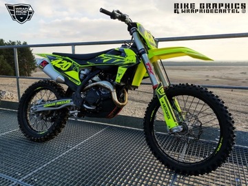 Okleina PRO MX KTM SX 65 2002 - 2008 Komplet naklejek GRAFIKA