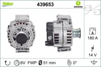 фото thumb №2, Генератор 180a 439653 valeo mercedes cls c218