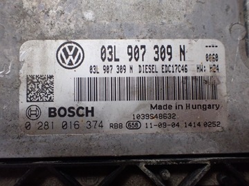 фото thumb №6, Компьютер блок управления двигателя vw passat b7 2.0 tdi sedan dsg 03l907309n 10250