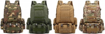 PLECAK TAKTYCZNY TURYSTYCZNY WOJSKOWY SURVIVAL 50L