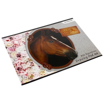 BLOK RYSUNKOWY A4/20K HORSES STARPAK