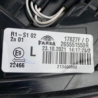 фото thumb №15, Nowa оригинальный номер лампа левый задняя renault clio v 265551550r