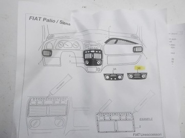 фото thumb №7, Защитные накладки панели распределительной fiat palio 5909506