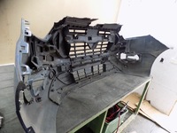 фото thumb №12, Бампер перед ford transit custom jk21 рестайлинг хороший jk21-r17757 решётка радиатора хром