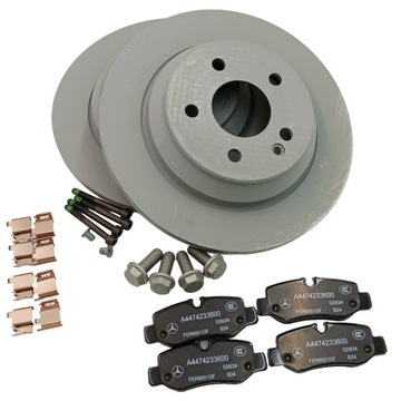 фото thumb №1, Набор тормозов mercedes sprinter 907 910 зад a4474231600