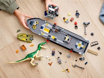 LEGO JURASSIC WORLD 76942 БАРИОНИКС И ПОБЕГ