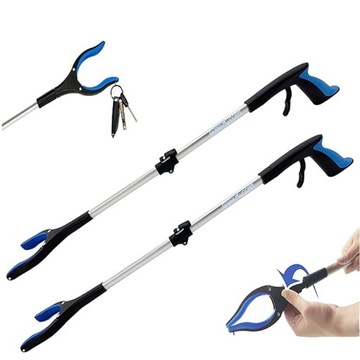 CHWYTAK ŁAPKA DLA SENIORA DO ŚMIECI ZBIERACZ 81CM 2x