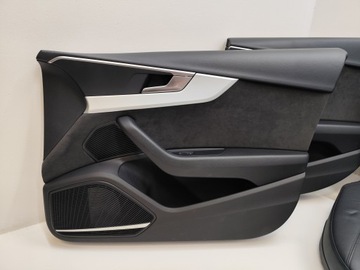 фото thumb №11, Audi a4 b9 sedan сидіння диван обшивки тунель шкіра алькантара