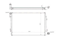 Радиатор воды audi a3 03- 53814 nrf Недорого, фото thumb