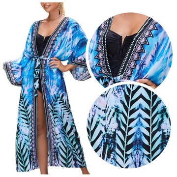 ПАРЕО для пляжа, платье ПОЛЕТ, длинная накидка, женская туника SUMMER BOHO