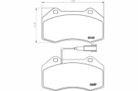 фото thumb №1, Textar тормозные колодки тормозные fiat перед grande punto 05