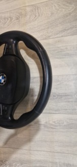 фото thumb №10, Bmw 5 f10 f11 10-14 руль м-пакет подушка лепестки комплект