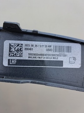 фото thumb №7, Bmw x7 g07 рестайлинг м-пакет планка крыльев планки перед левая правая зад задняя