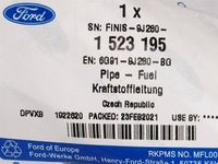 фото thumb №16, Шланг паливний mondeo mk4 s-max /gal 2,0 ben. _ 1523195 _ 6g91-9j280-bg