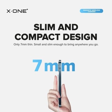 Беспроводное зарядное устройство X-ONE, совместимое с Magsafe 15 Вт