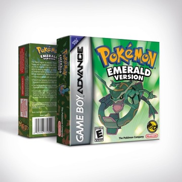 Pokemon Emerald Opakowanie Gameboy