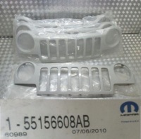 фото thumb №2, Решётка радиатора решётка радиатора jeep liberty 02-04 55156608ab mopar