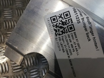 фото thumb №7, Bmw x5 g05 g07 xm балка заднего бампера 7425444