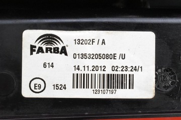 фото thumb №6, Лампа правая зад задняя 01353205080e citroen nemo 08-15