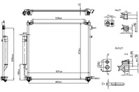 фото thumb №1, Nissens конденсатор кондиционера land rover defender discovery v range