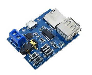 MP3 SD USB-плеер + моноусилитель 3 Вт