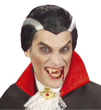 szczęka + 4 kapsułki z krwią strój przebranie na Halloween