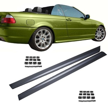 фото thumb №1, Пороги накладки пороговые bmw e46 купе кабриолет м-пакет