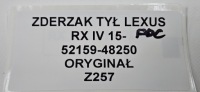 фото thumb №15, Бампер задняя lexus rx iv 15- pdc 52159-48250 oryg
