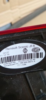 фото thumb №6, Renault scenic iv лампа права правий задня w кришка