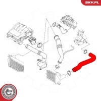 Шланг турбіни 54skv021 / # 1786 renault mascott 3.0 dci 5010580729 Недорого, фото thumb