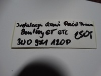 фото thumb №6, Электропроводка дверь правое bentley gt gtc 1