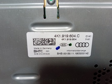 фото thumb №4, Audi a6 c8 дисплей навігації bhtc 4k1919604c