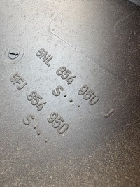 фото thumb №10, Seat tarraco 20 молдинг накладка двері правий задня задня 5fj854950s 5nl854950